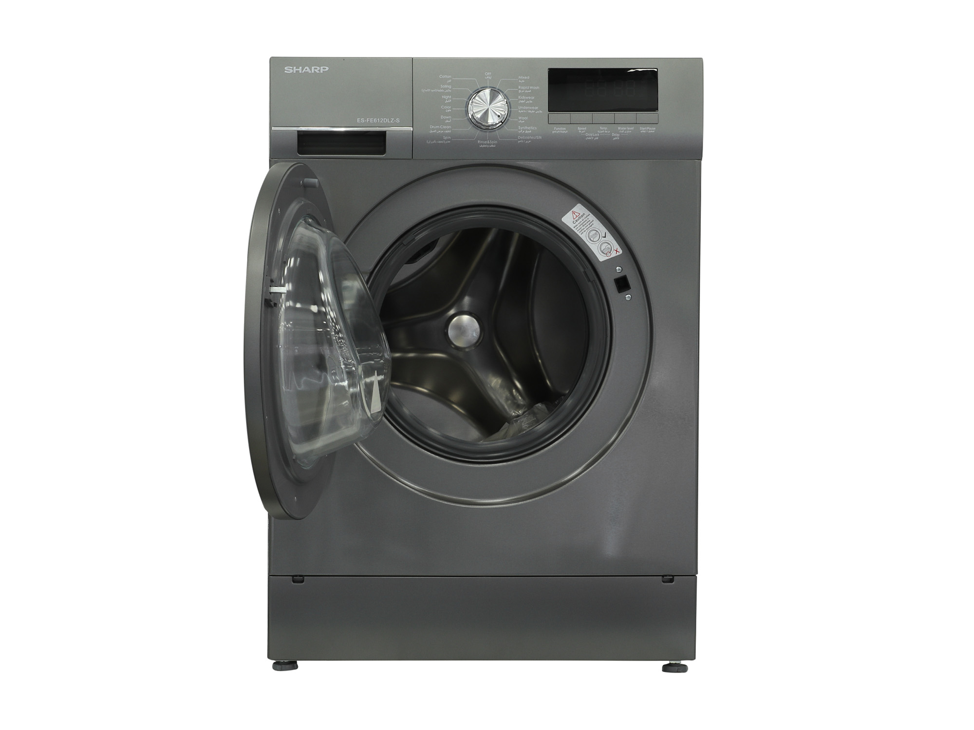 washing machine SHARP ES-FE612DLZ-S